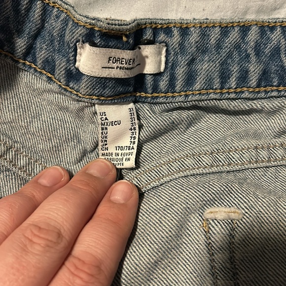 Distressed Jean Shorts - Picture 5 of 5